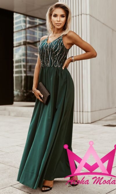 Vestido de noche con lentejuela