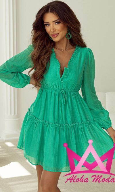 Vestido elegante Verde