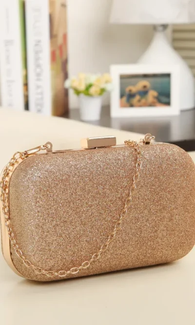 Bolsa de Mano con Brillos