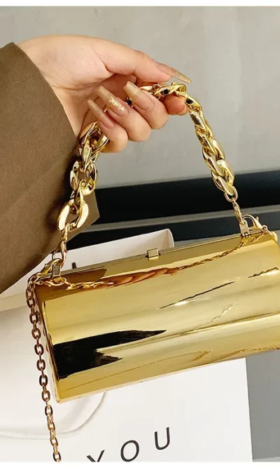 Bolsa Cilíndrica Metalizada