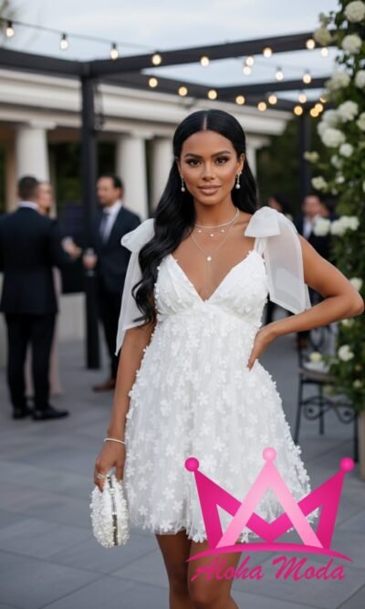 Vestido de verano blanco