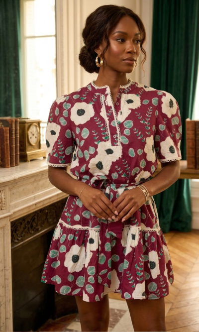 Vestido Estampado Floral